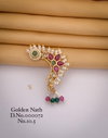 2 DN Marathi Look Golden Nath Wholesale Price In Surat

